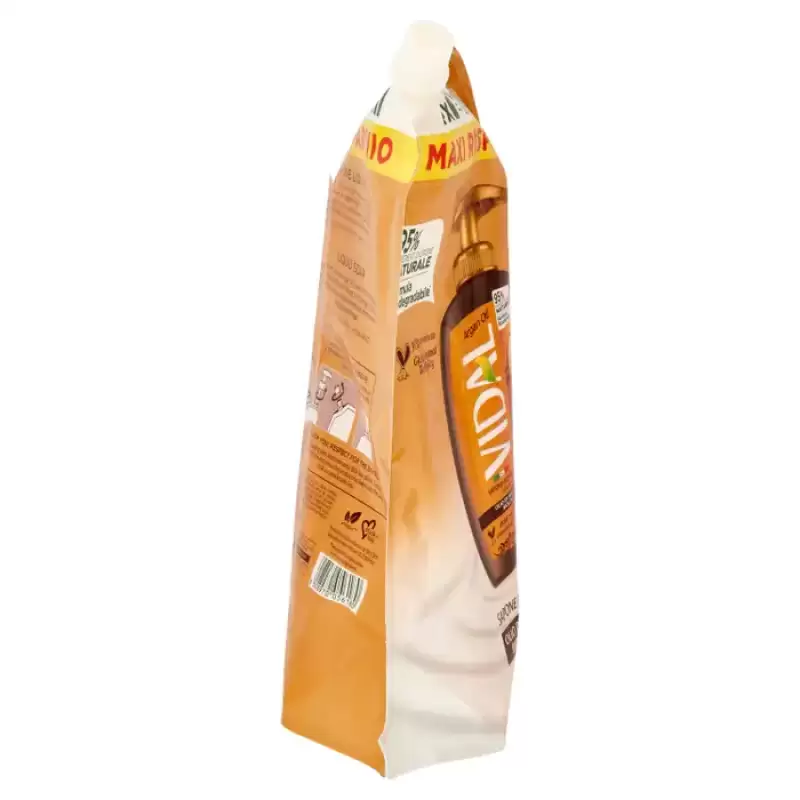 Vidal Sapun lichid Ulei de Argan Organic Ecorezerva 1200 ml Bax 6 buc.